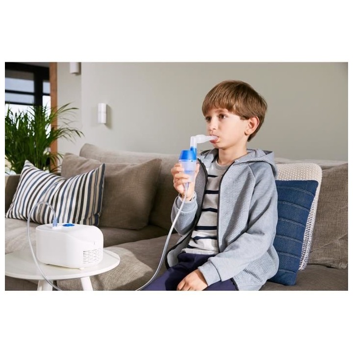 OMRON C102 Total Nébuliseur 2 en 1 avec Douche Nasale - Soulage Effic