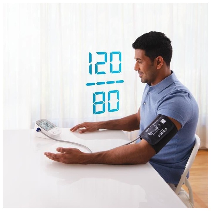 OMRON X4 Smart Tensiometre Bras connecté - Connexion Bluetooth pour l