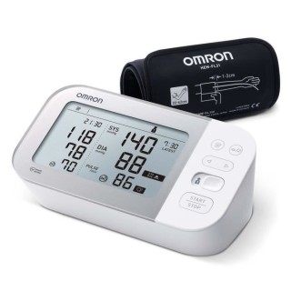 OMRON X7 Smart Tensiometre Bras connecté - Détecte les risques de fi