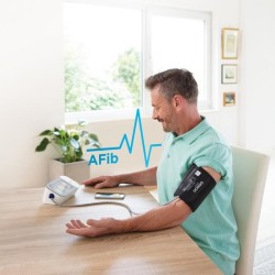 OMRON X7 Smart Tensiometre Bras connecté - Détecte les risques de fibrillation auriculaire (AFib), Bluetooth