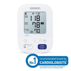 OMRON X3 Comfort Tensiometre Bras - Technologie Brassard Intelli Wrap - Validé cliniquement