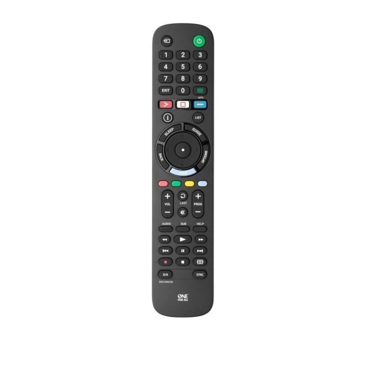 ONE FOR ALL URC4912 - Télécommande de remplacement pour TV Sony