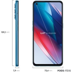 OPPO Find X3 Lite 5G 128Go Bleu