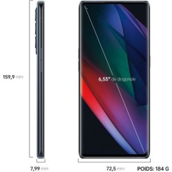 OPPO Find X3 Neo 5G 256Go Noir