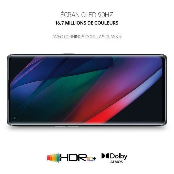 OPPO Find X3 Neo 5G 256Go Noir