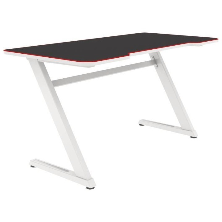 OPLITE TILT XL WHITE Bureau gaming Esport XL avec tapis de souris int