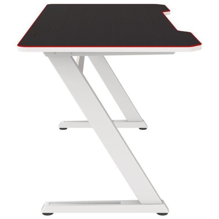 OPLITE TILT XL WHITE Bureau gaming Esport XL avec tapis de souris int