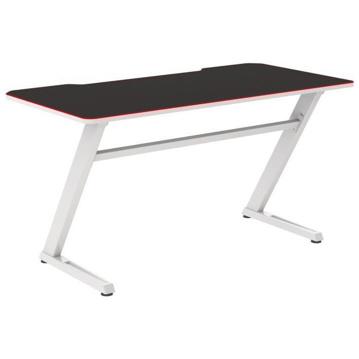 OPLITE TILT XL WHITE Bureau gaming Esport XL avec tapis de souris int