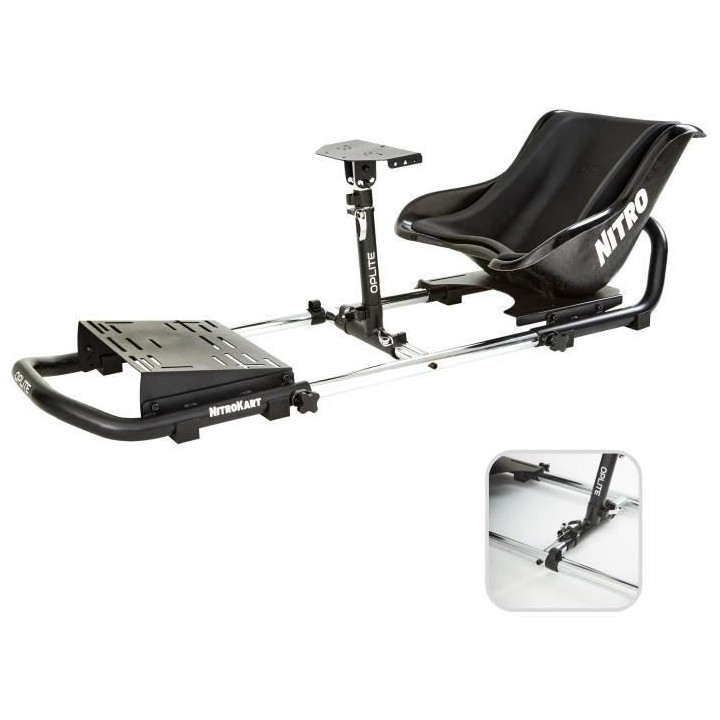 Cockpit de simulation automobile - OPLITE - NitroKart - Family pack -