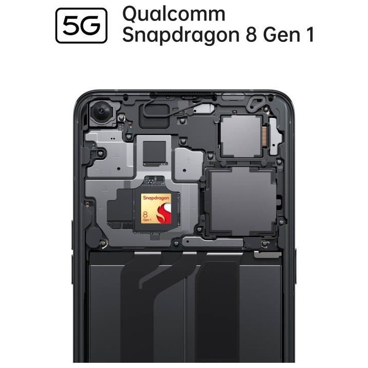 OPPO Find X5 Pro 5G 256Go Noir Glacé