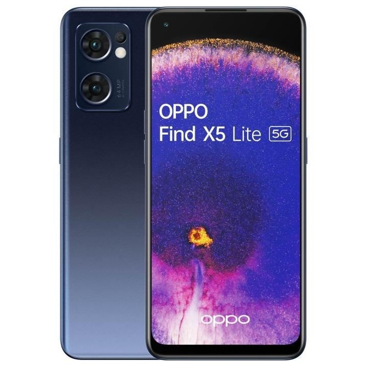 OPPO Find X5 Lite 256Go 5G Noir Stellaire