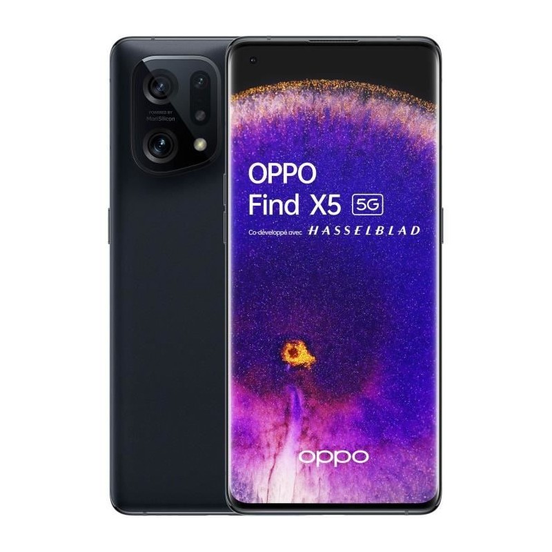 OPPO Find X5 256Go 5G Noir