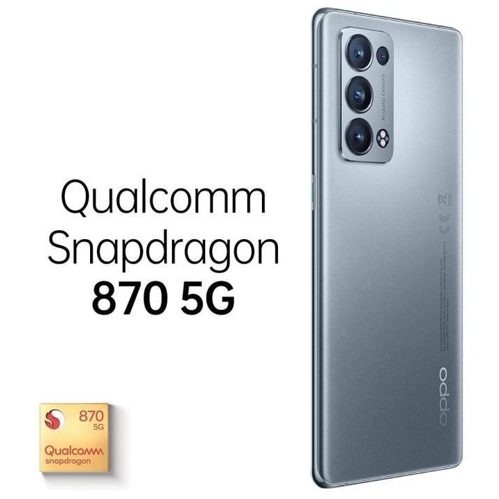 OPPO Reno6 Pro 256Go 5G Gris