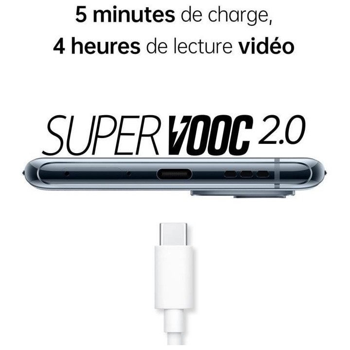 OPPO Reno6 Pro 256Go 5G Gris