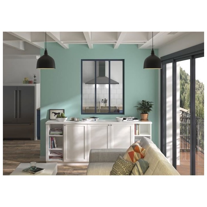 OPTIMUM Verriere 3 carreaux en verre trempé Gris - 108 x 90,5 cm