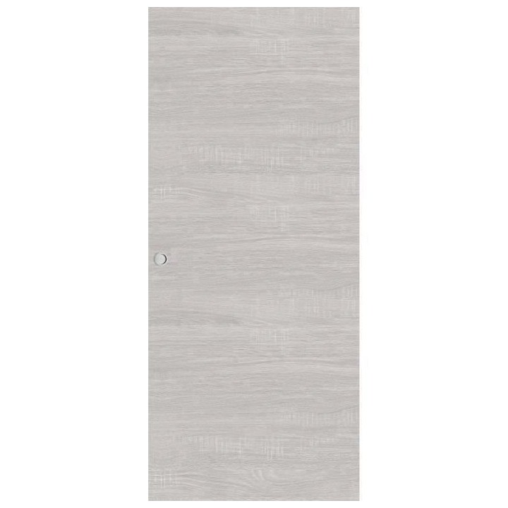 OPTIMUM - Kit porte coulissante + rail + bandeau Bilbao - H.204xL.83xP