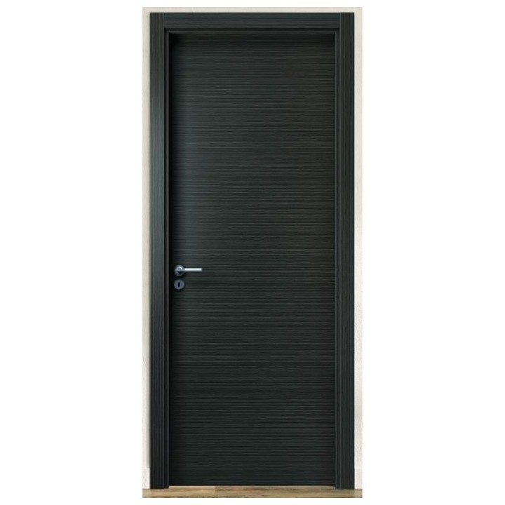 OPTIMUM Bloc Porte ajustable décor chene foncé MILANO - 204 x 83 cm