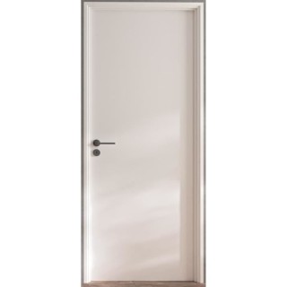 OPTIMUM Bloc Porte ajustable DÉCOR BLANC - poussant Droit/poignée a