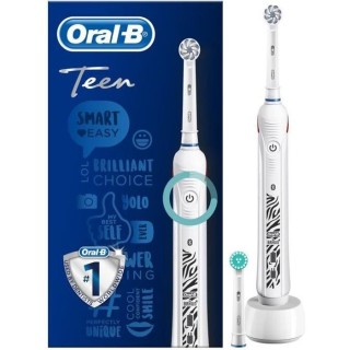 Oral-B Teen Brosse a Dents Électrique Rechargeable, 1 Manche, 1 Bross