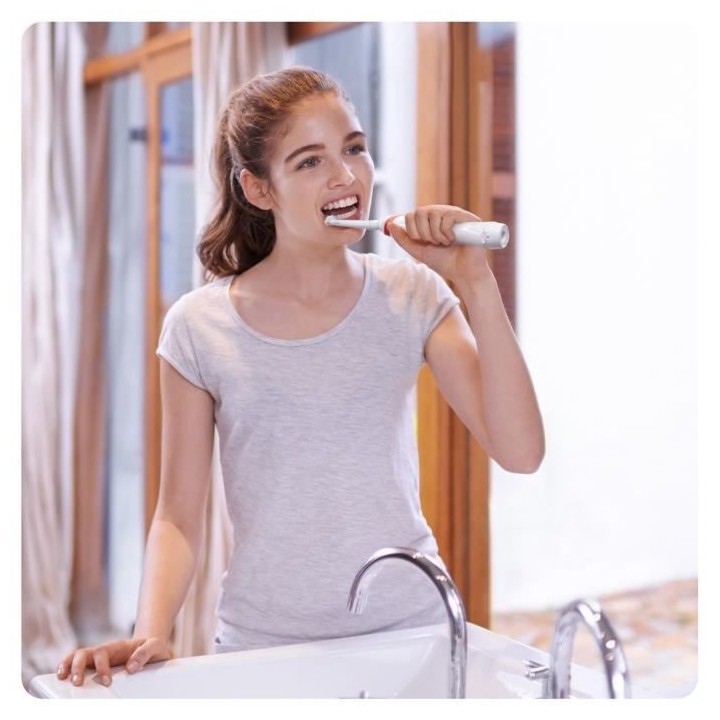 Oral-B Teen Brosse a Dents Électrique Rechargeable, 1 Manche, 1 Bross