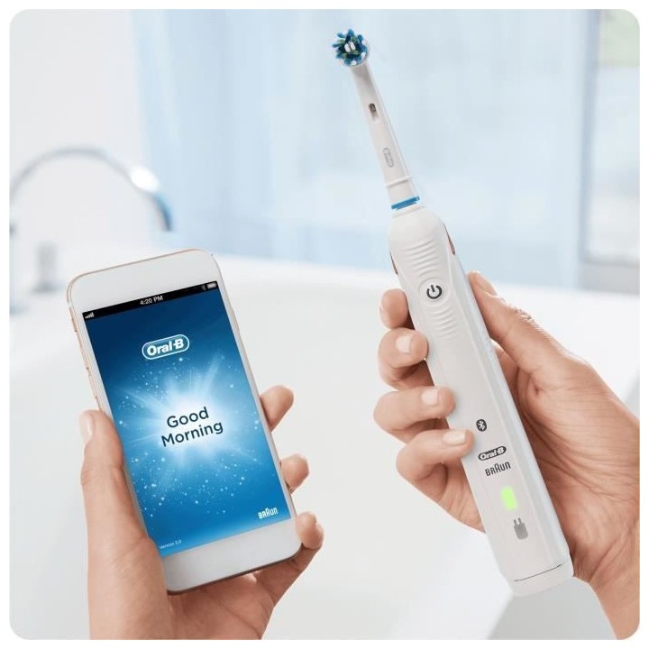 Oral-B Smart 5 Duopack Brosse a Dents Électrique Rechargeable avec 2