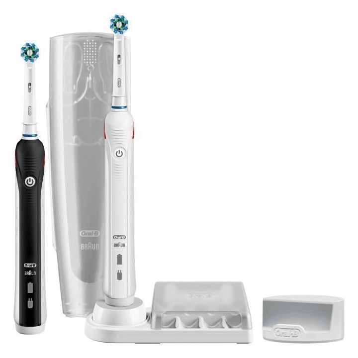 Oral-B Smart 5 Duopack Brosse a Dents Électrique Rechargeable avec 2