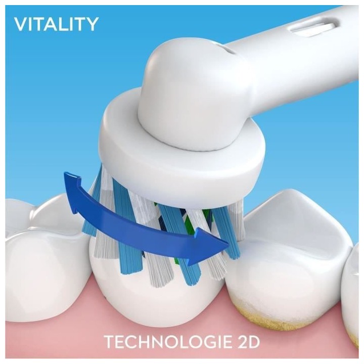 Oral-B Vitality 100 Brosse a Dents Électrique Blanche