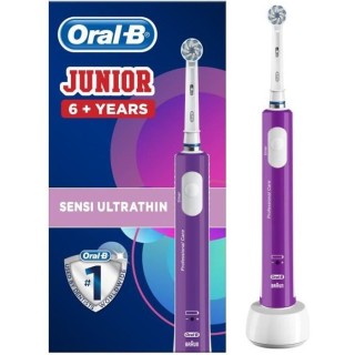 Oral-B Brosse a Dents Électrique Junior +6 ans Violette