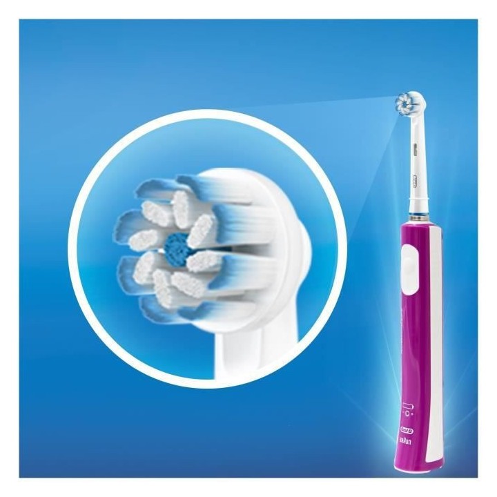 Oral-B Brosse a Dents Électrique Junior +6 ans Violette