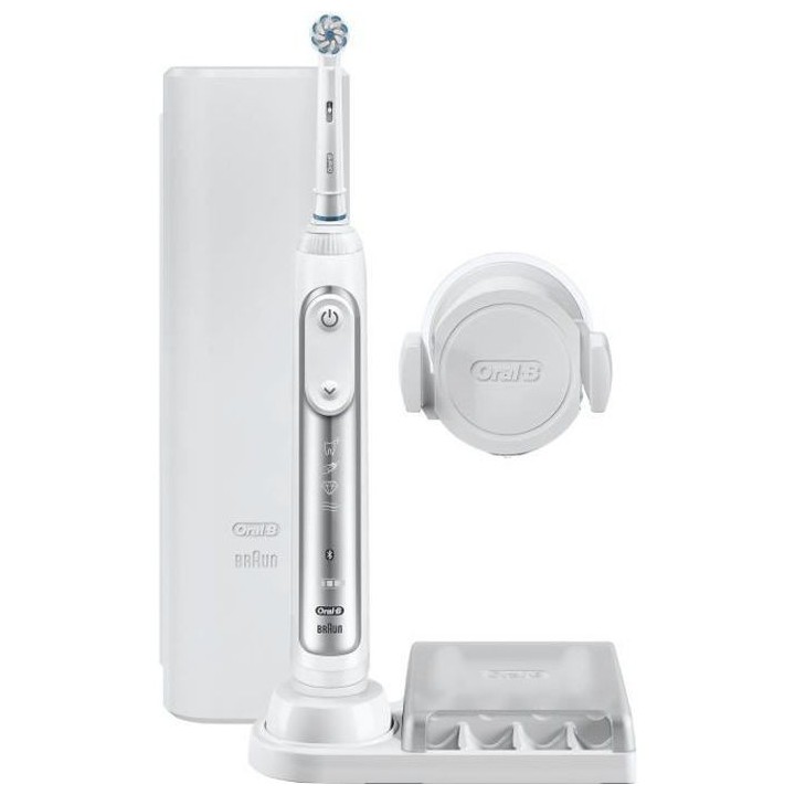 Oral-B PRO 8000 Brosse a Dents Électrique Rechargeable, 1 Manche Conn