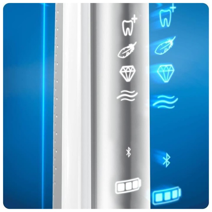 Oral-B PRO 8000 Brosse a Dents Électrique Rechargeable, 1 Manche Conn