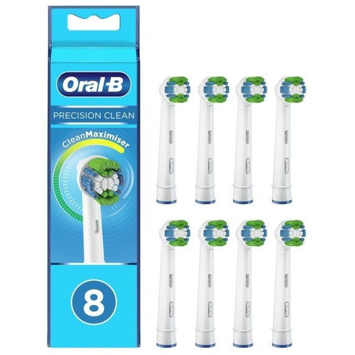 Oral-B Precision Clean Brossettes de Rechange Clean Maximiser, pour Br