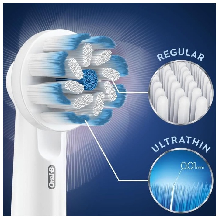 Oral-B Brossette de Rechange Sensitive Clean 8 unités