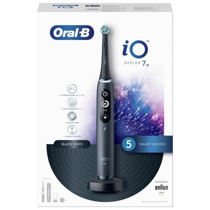 Brosse a Dents Électrique Rechargeable Oral-B iO Series 7n - 1 Manche