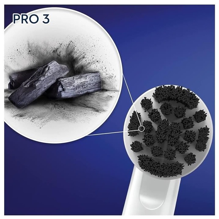 Brosse a Dents Électrique Rechargeable Oral-B PRO 3 3000 - Avec 1 Man