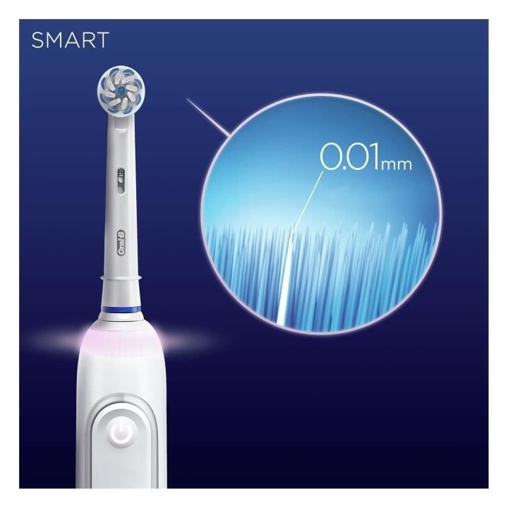 Brosse a dents électrique ORAL-B Smart Sensitive Rechargeable 1 Manch
