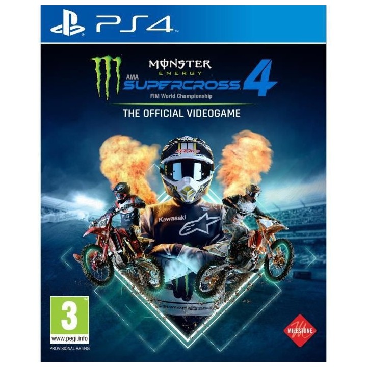 Monster Energy Supercross : The Official Video Game 4 Jeu PS4