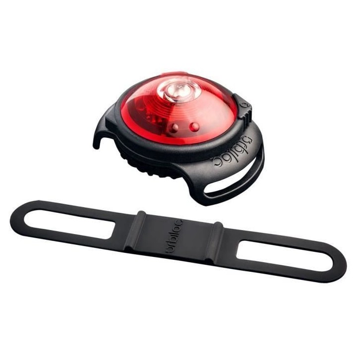 ORBILOC Lumiere de sécurité - Rouge - Pour chien