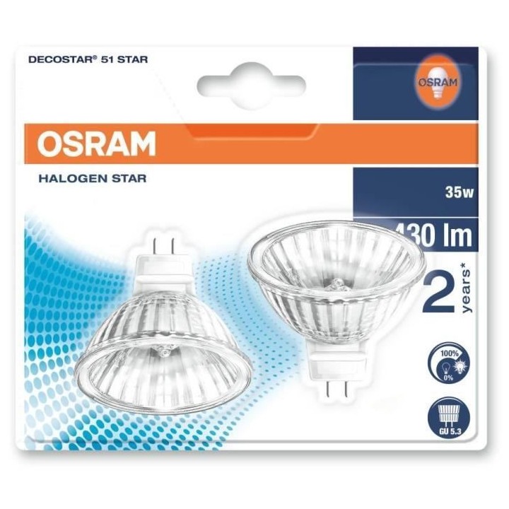 OSRAM BLI2 HALO STAR DICHRO36 35W12V GU5.3