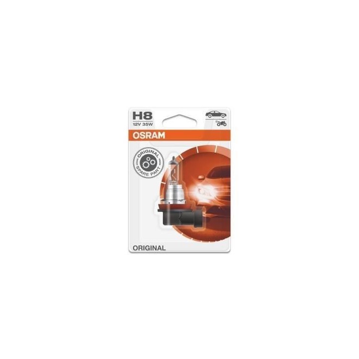 OSRAM Lampe de phare halogene Original H8