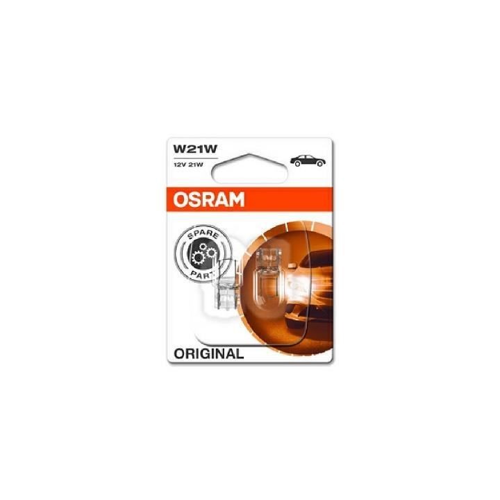 OSRAM Lot de 2 Lampes de signalisation halogene Original W21W
