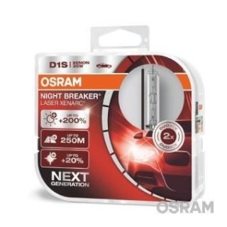 OSRAM Ampoule xénon XENARC NIGHT BREAKER LASER D1S
