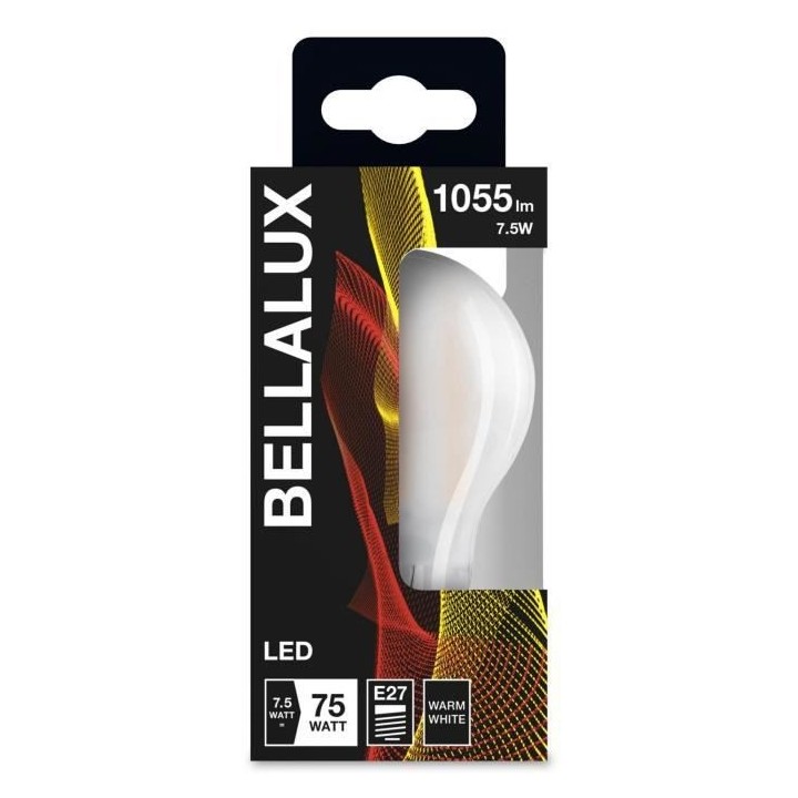 BELLALUX Ampoule LED Standard verre dép 7,5W 75 E27 chaud