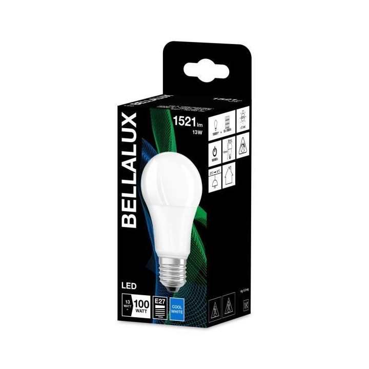 BELLALUX Ampoule LED Standard radiateur dép 14W 100 E27 fr