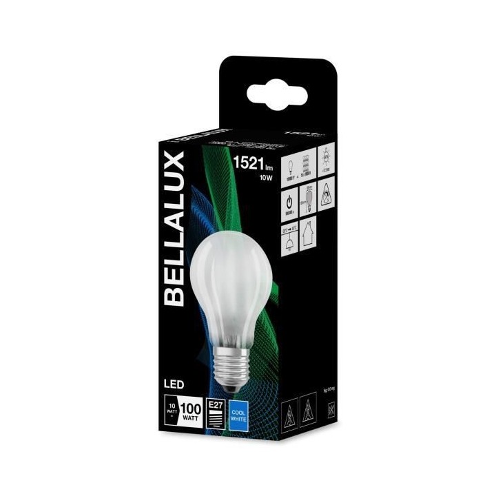 BELLALUX Ampoule LED Standard verre dép 11W 100 E27 froid