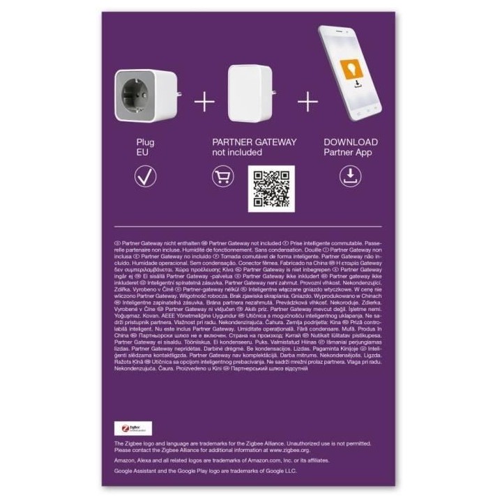 LEDVANCE Ampoule SMART+ ZigBee PLUG Prise connectée