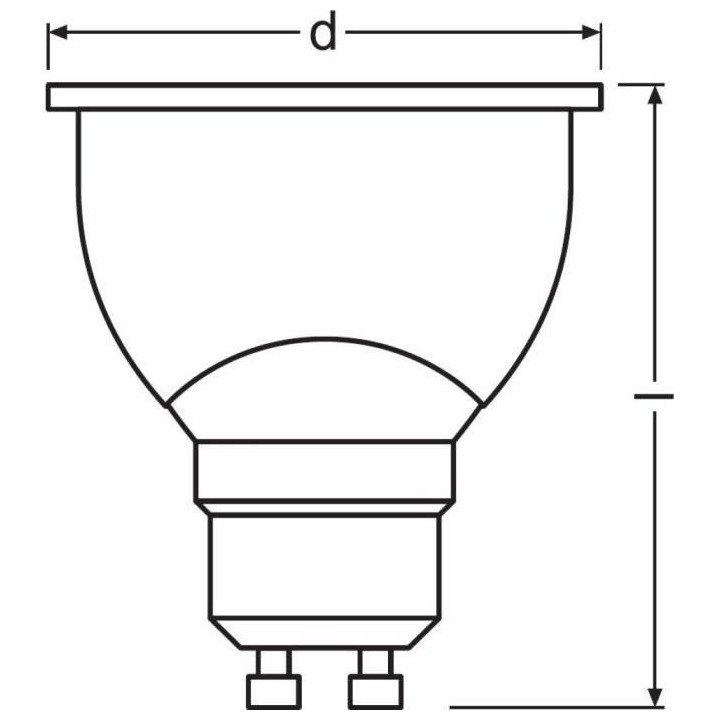 LEDVANCE Ampoule SMART+ ZigBee SPOT 50W GU10 COULEUR CHANGEANTE