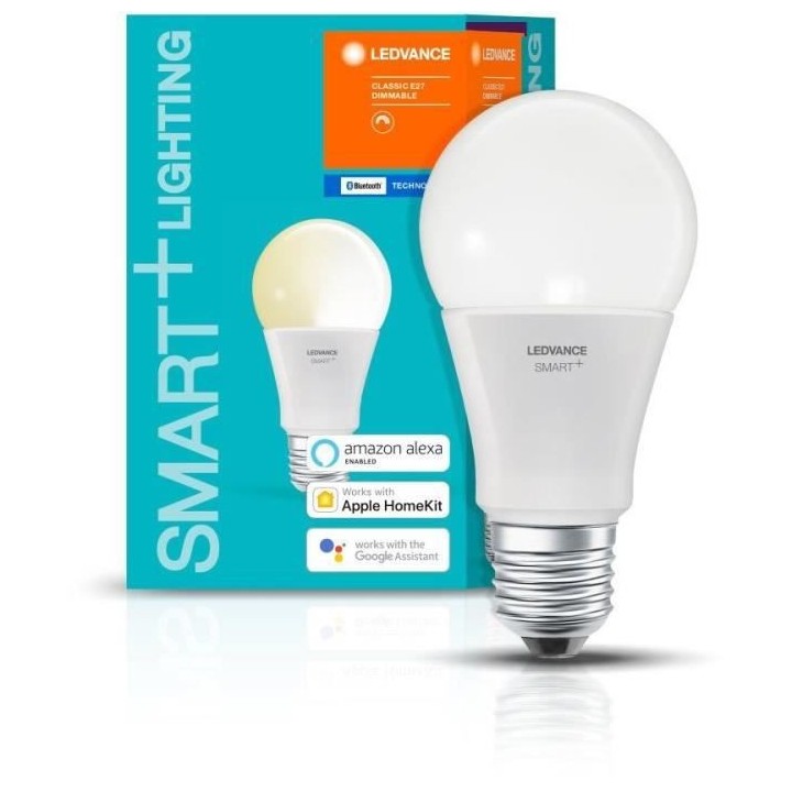 LEDVANCE Ampoule Smart+ Bluetooth STANDARD DEPOLIE 60W E27 PUISSANCE V