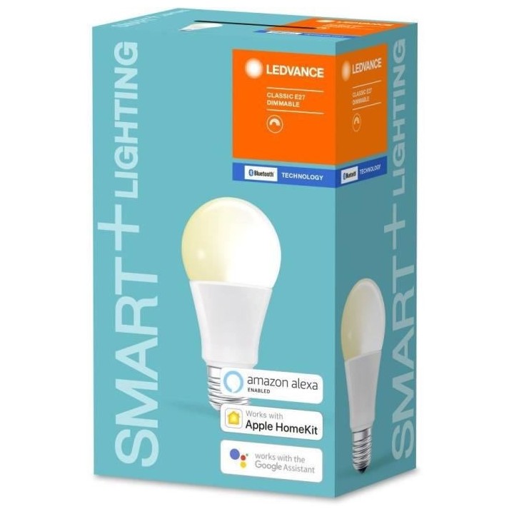 LEDVANCE Ampoule Smart+ Bluetooth STANDARD DEPOLIE 60W E27 PUISSANCE V