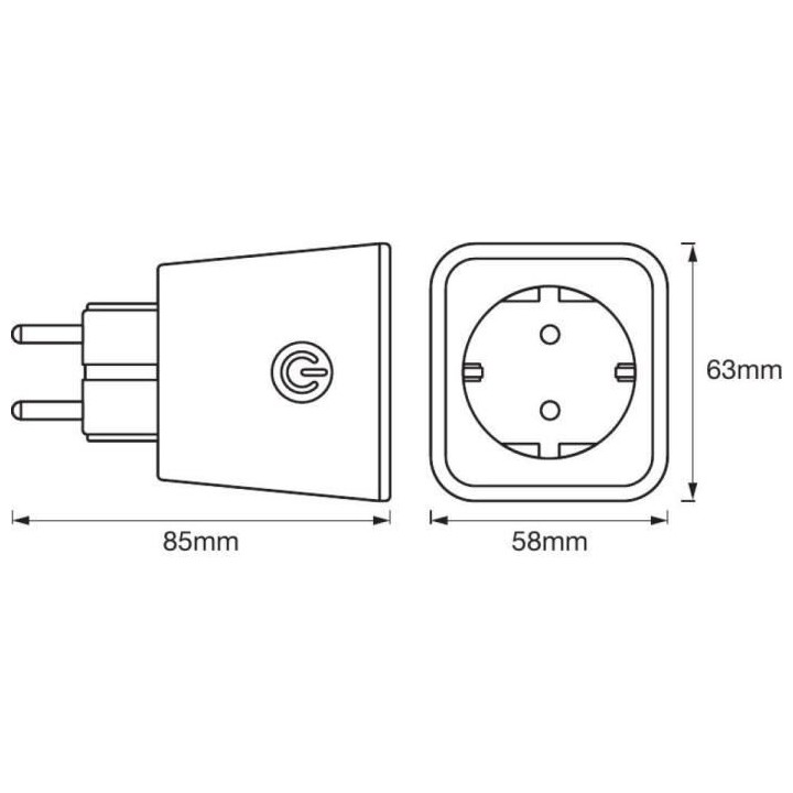 LEDVANCE Smart+ Bluetooth PLUG Prise connectée